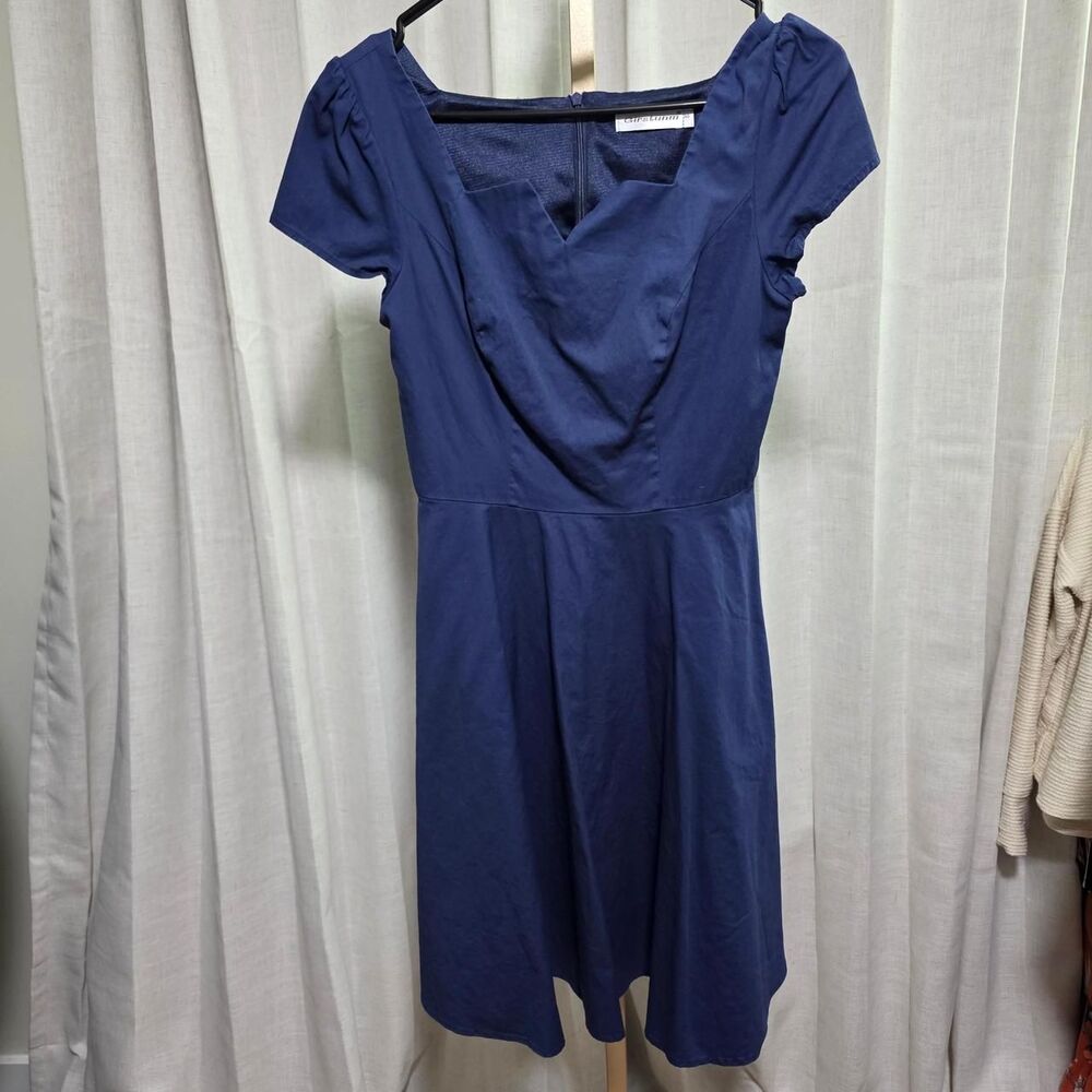 Unbranded Women's Blue and Navy Dress